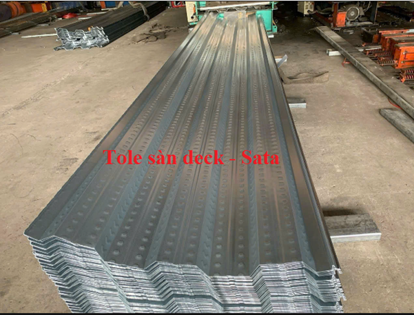 Tole sàn deck-tole lót sàn đổ bê tông
