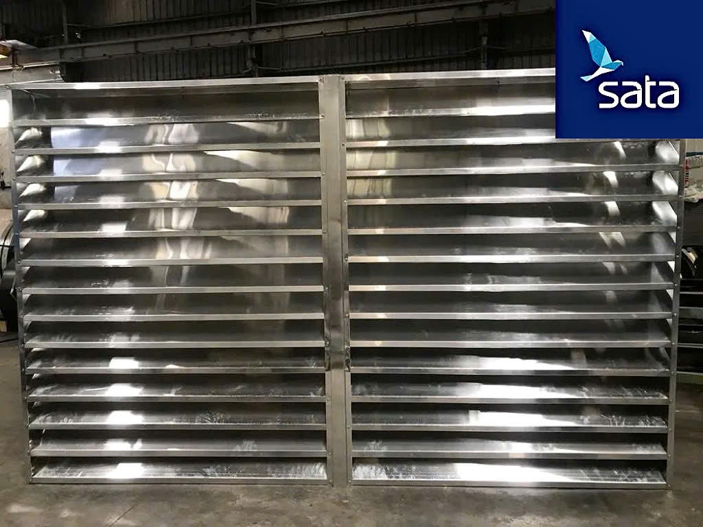 Cửa chớp thông gió Inox