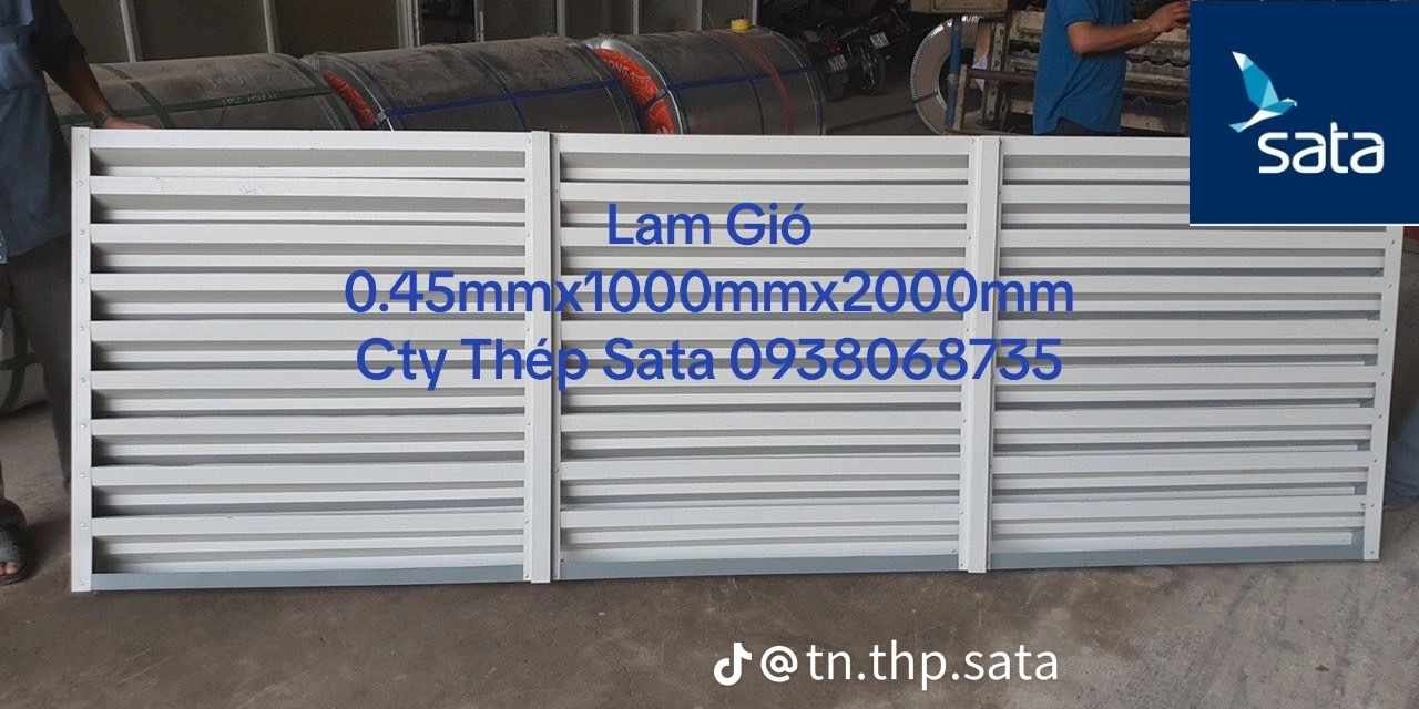Lam gió-Bản vẽ Lam gió [CK-5%] - SẮT THÉP SATA
