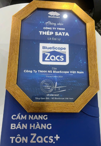 Đại Lý Tôn Bluescope - Thép Sata, Uy Tín Hàng Đầu Tại TP.HCM 2 CCDD