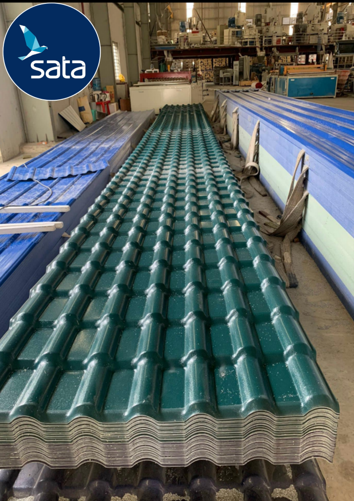 tôn nhựa giả ngói