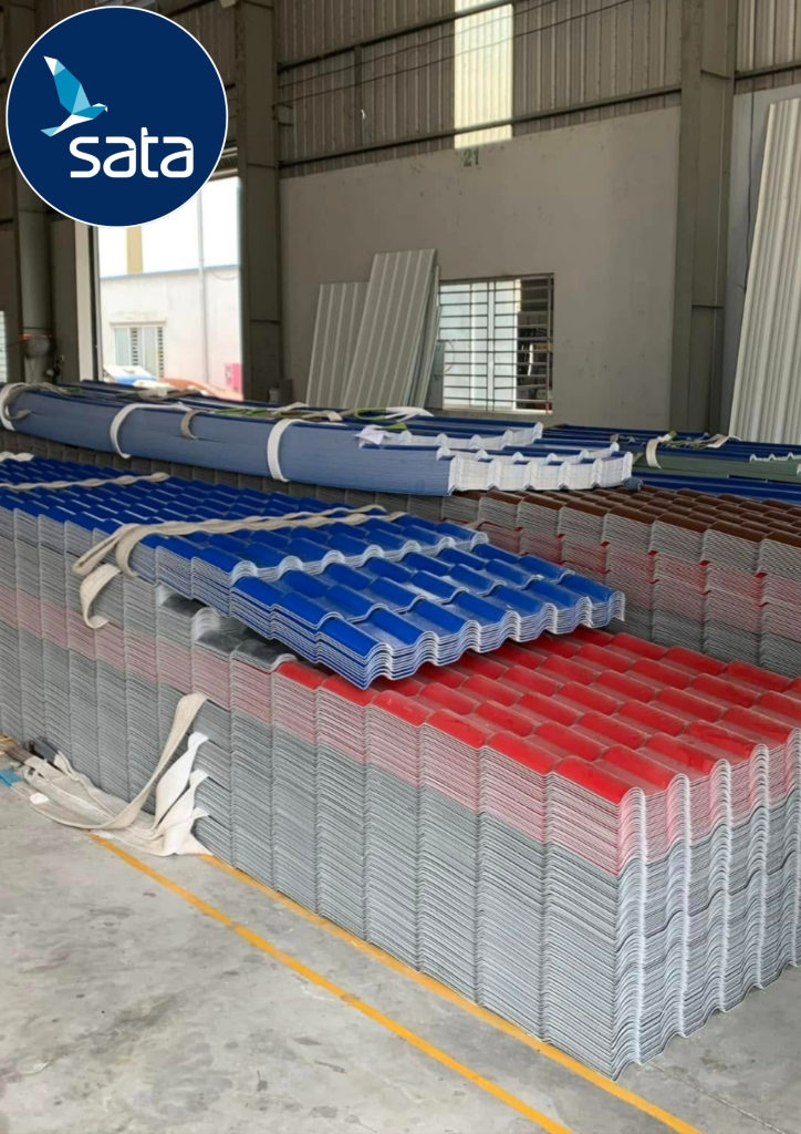 tôn nhựa giả ngói