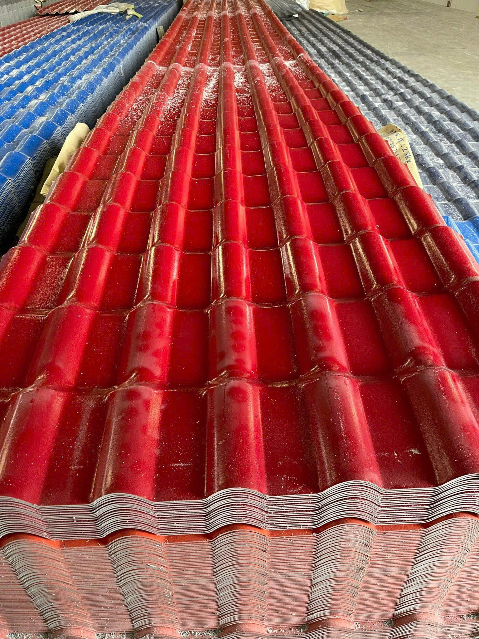 Tôn Nhựa Giả Ngói Hoa Sen