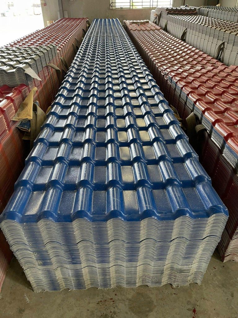 Tôn Nhựa Giả Ngói Hoa Sen