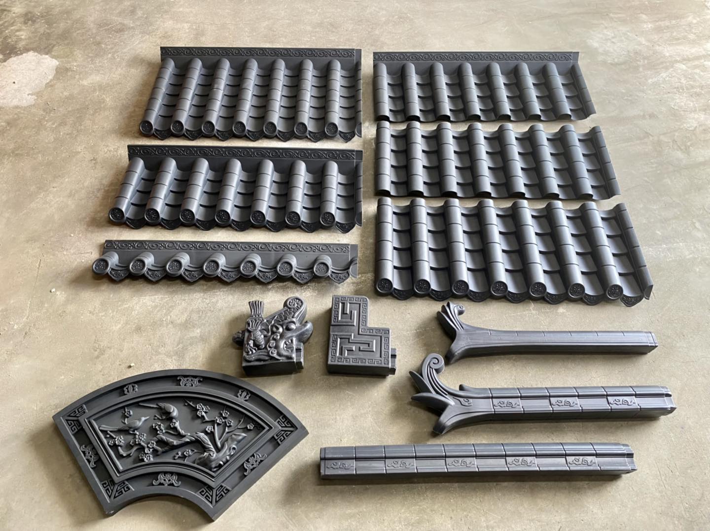 Ngói nhựa âm dương