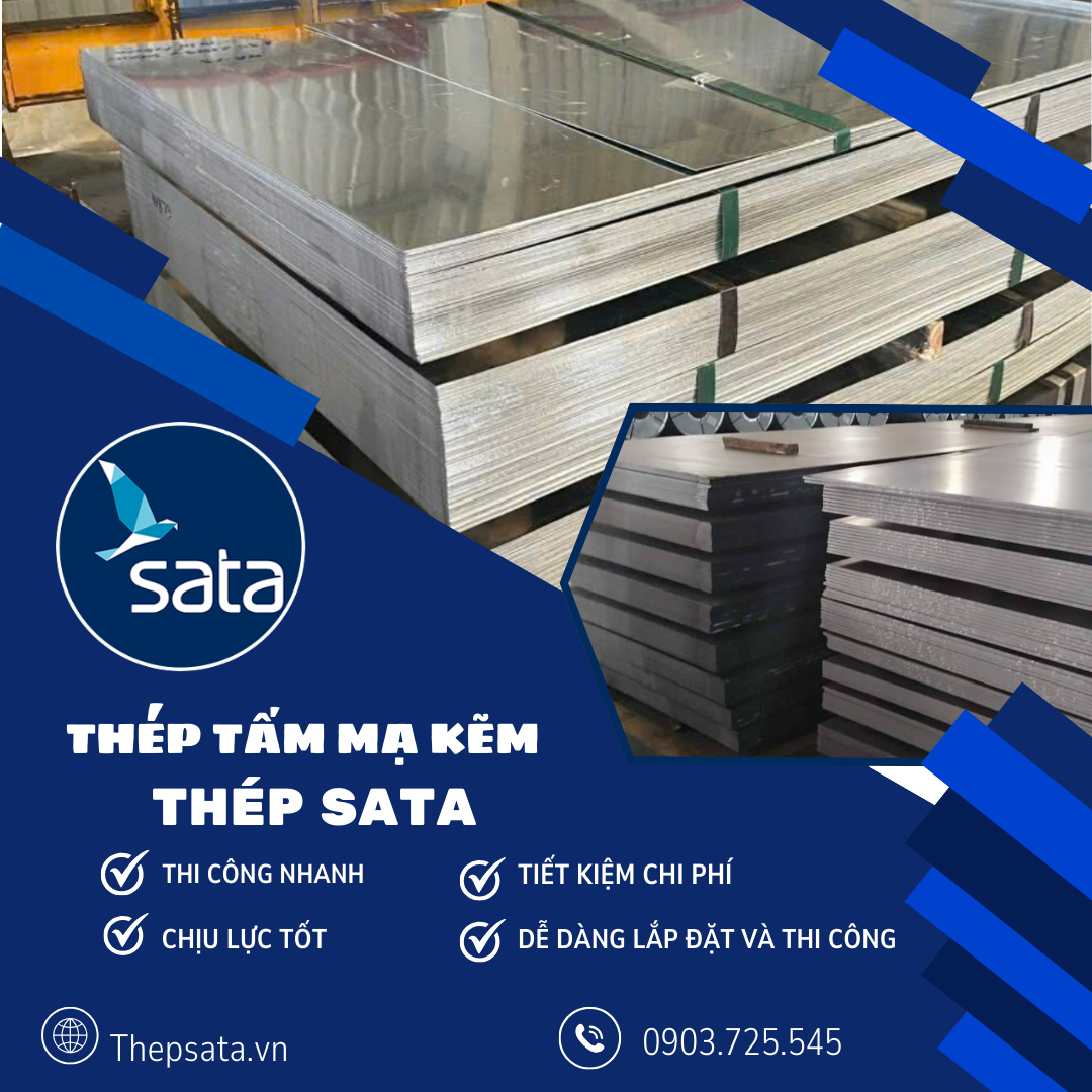 Thép tấm mạ kẽm