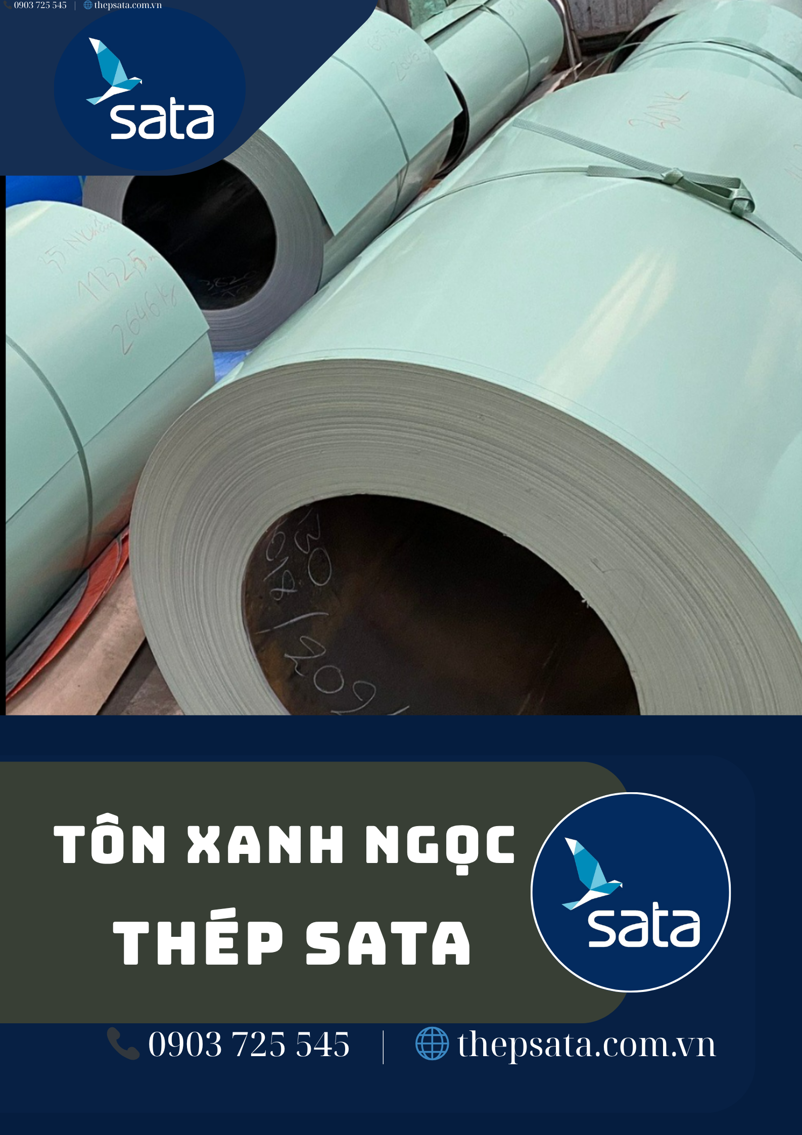 Tôn màu xanh ngọc