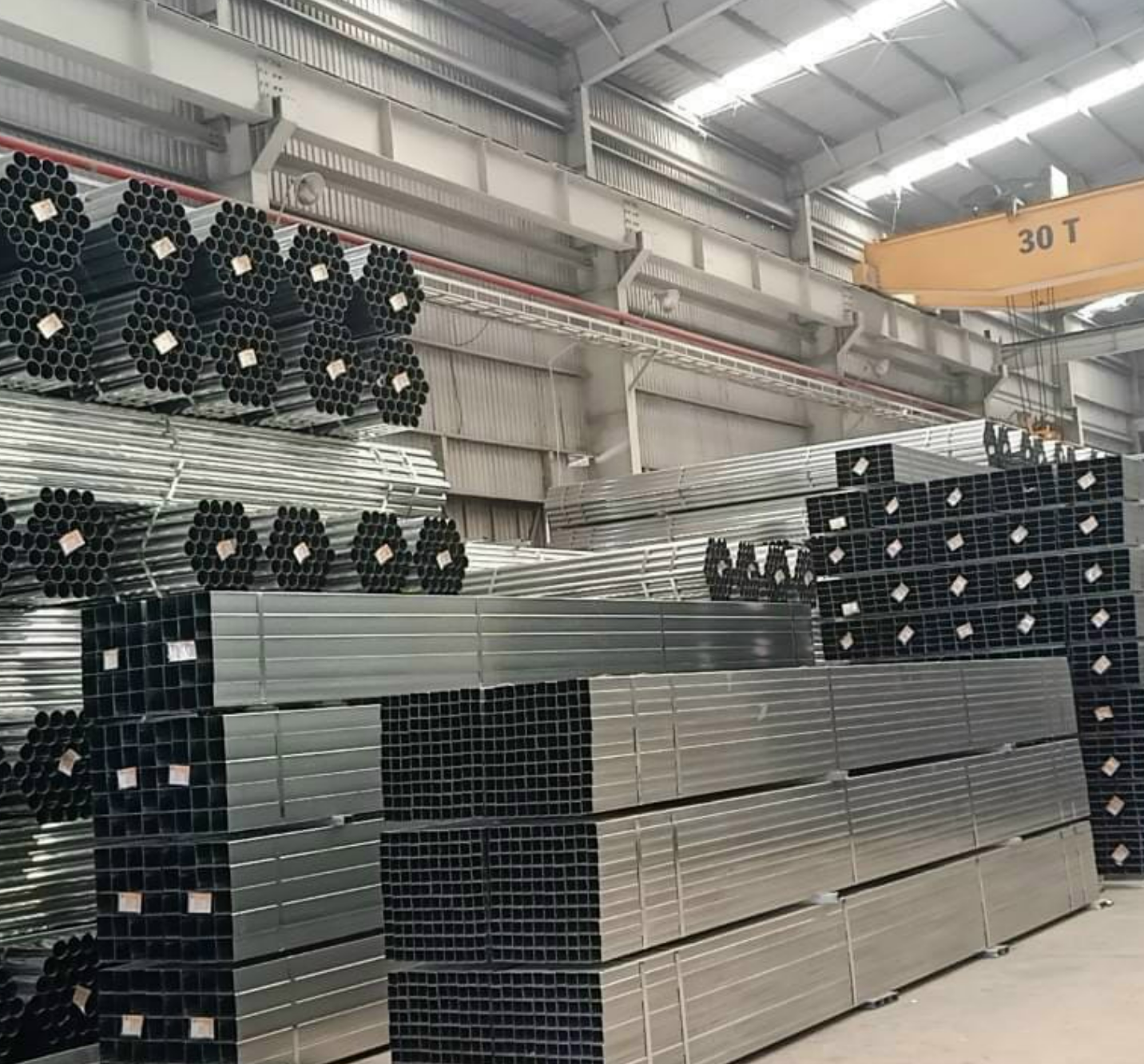 Thép hộp 40x80 mạ kẽm Hoa Sen