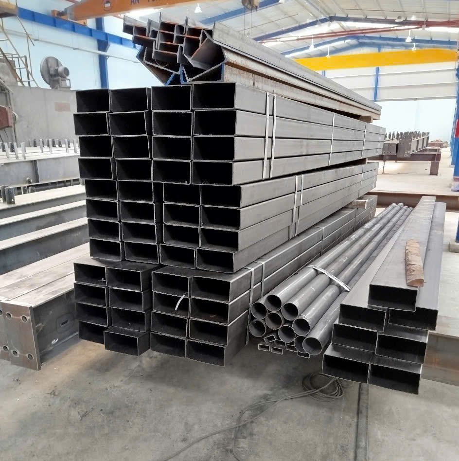 Giá sắt hộp 40x80 mạ kẽm Hoa Sen