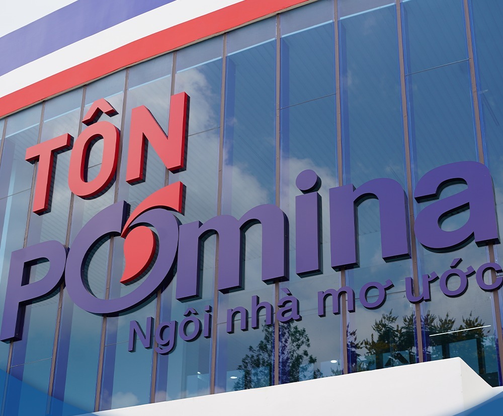 Thương hiệu tôn Pomina