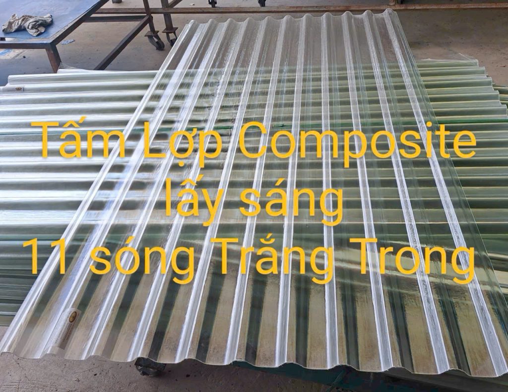 Giá Tôn Nhựa Lấy Sáng 11 Sóng 2025 Chuẩn Nhất Hiện Nay 2 Tôn nhựa lấy sáng 11 sóng Thép SATA