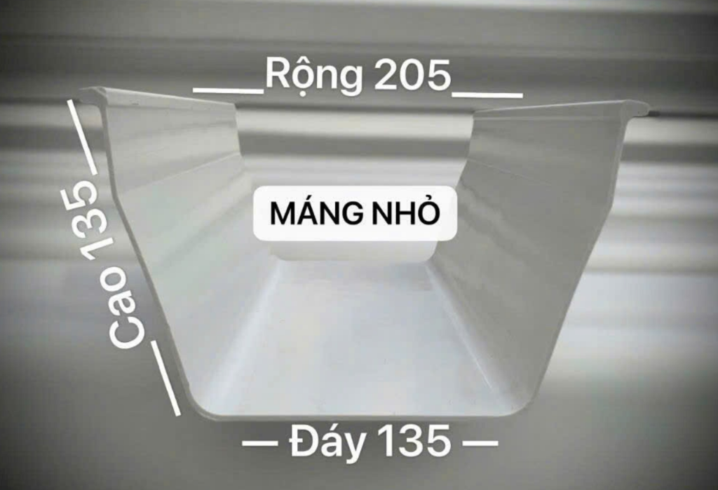 Giá máng xối nhựa