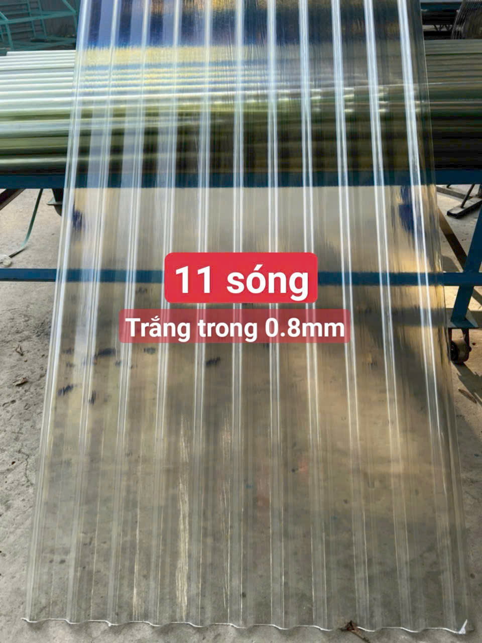 Tôn nhựa 11 sóng