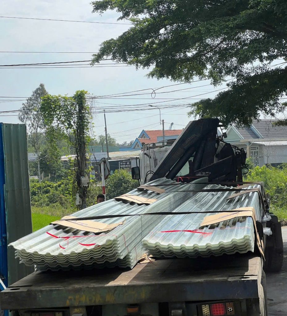 Cập nhật giá  Tôn nhựa 9 sóng SATA