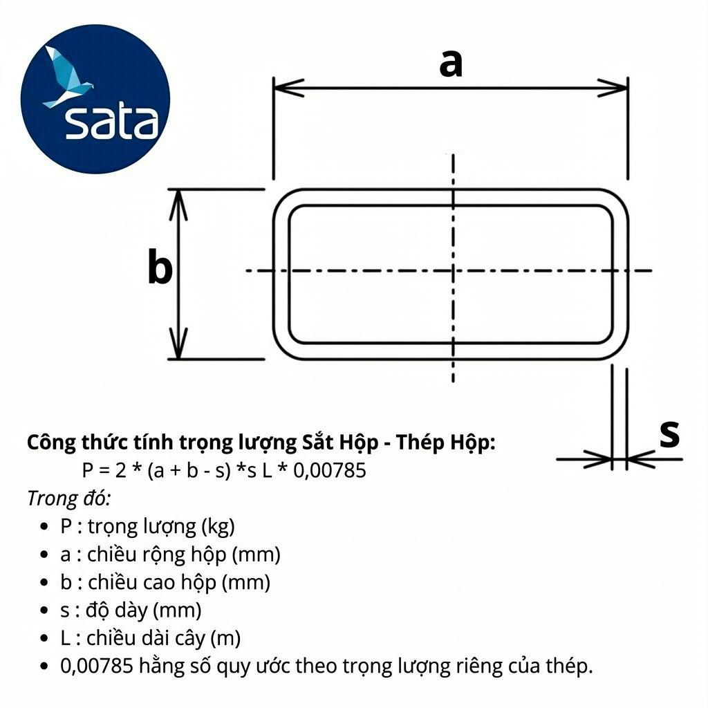 Giá thép hộp 40x80 mới nhất – Bảng giá và ứng dụng chi tiết 2 Trong lượng Thép hộp 40x80