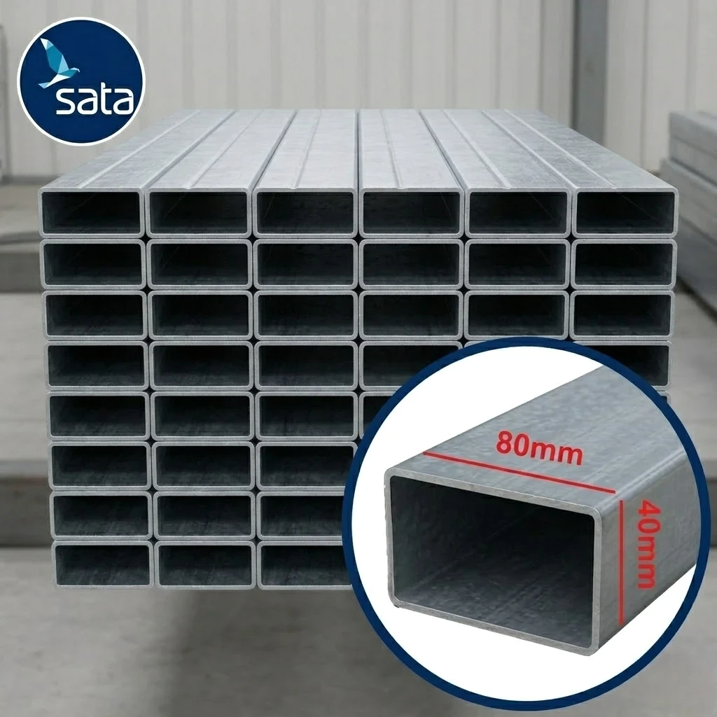 Giá thép hộp 40x80 mới nhất – Bảng giá và ứng dụng chi tiết 3 Cấu tạo Thép hộp 40x80