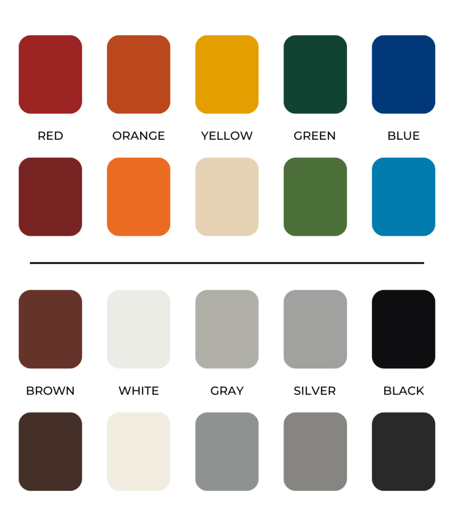 Bảng màu tôn Yieh Phui