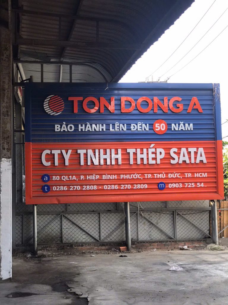 xưởng thép SATA