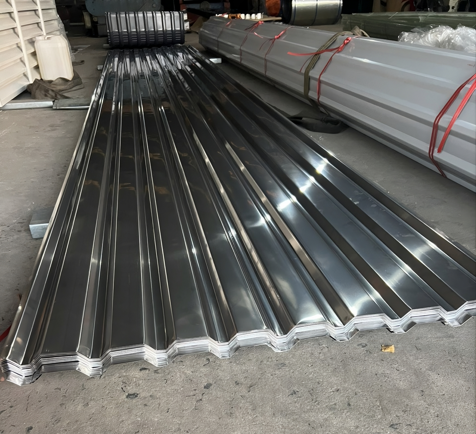 Giá tôn inox cán sóng