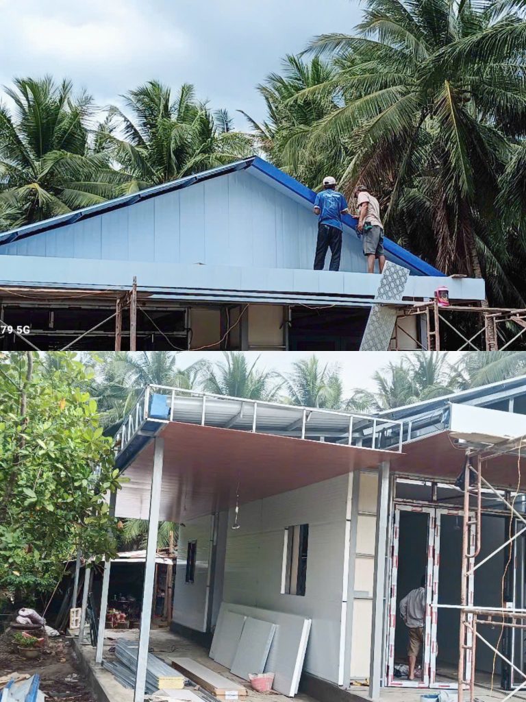 Ứng dụng Tôn Xốp 2 Mặt