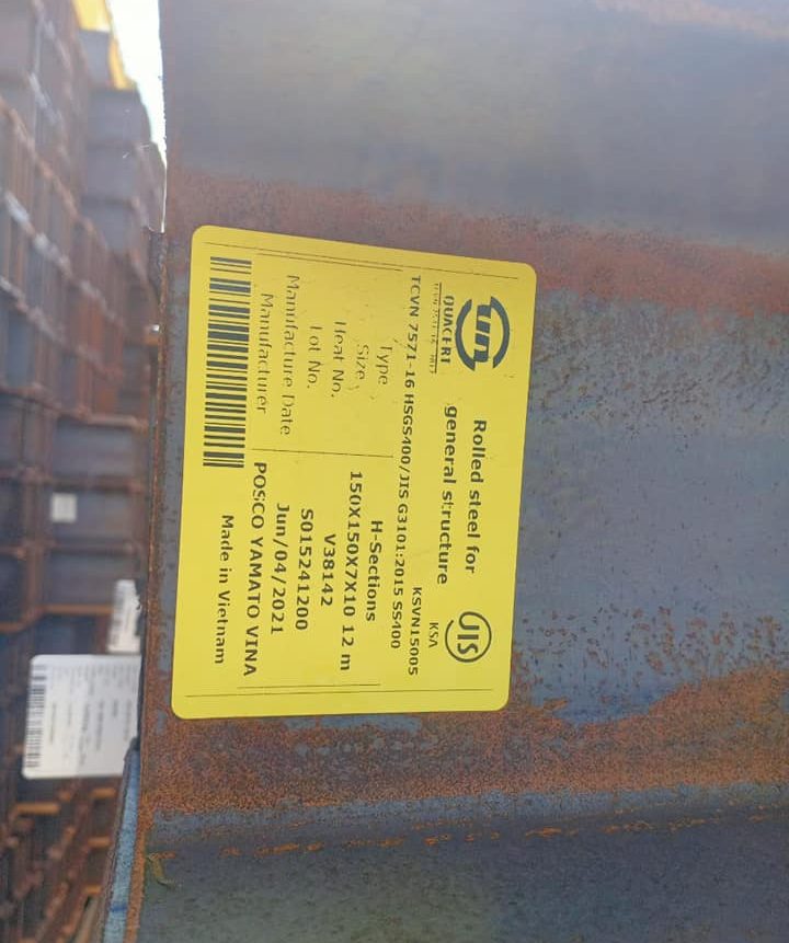 Giá thép H cũ bao nhiêu 1kg? Cập nhật mới & Chính xác nhất! 3 Cách đọc Thép hình H