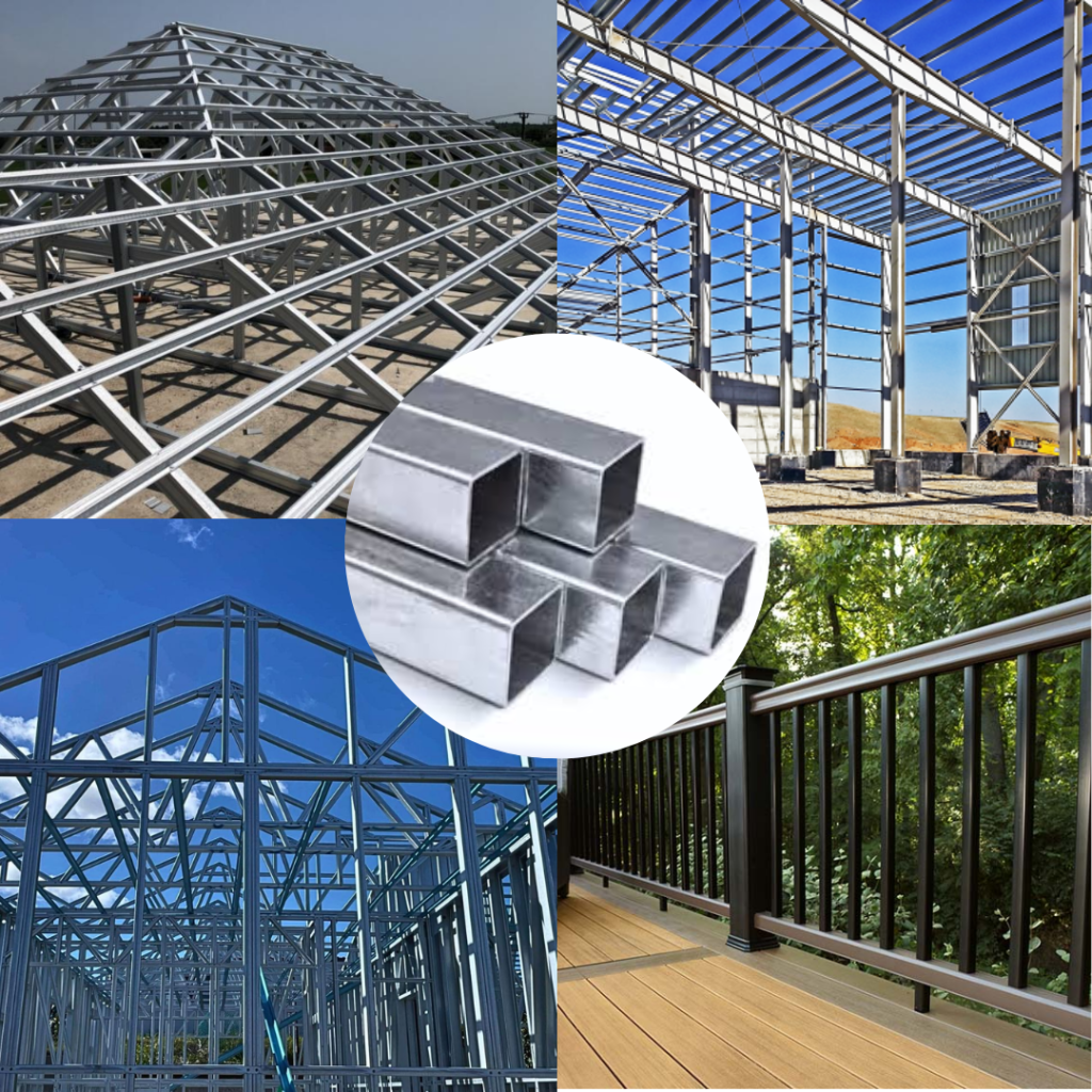 Ứng dụng Thép hộp 50x50