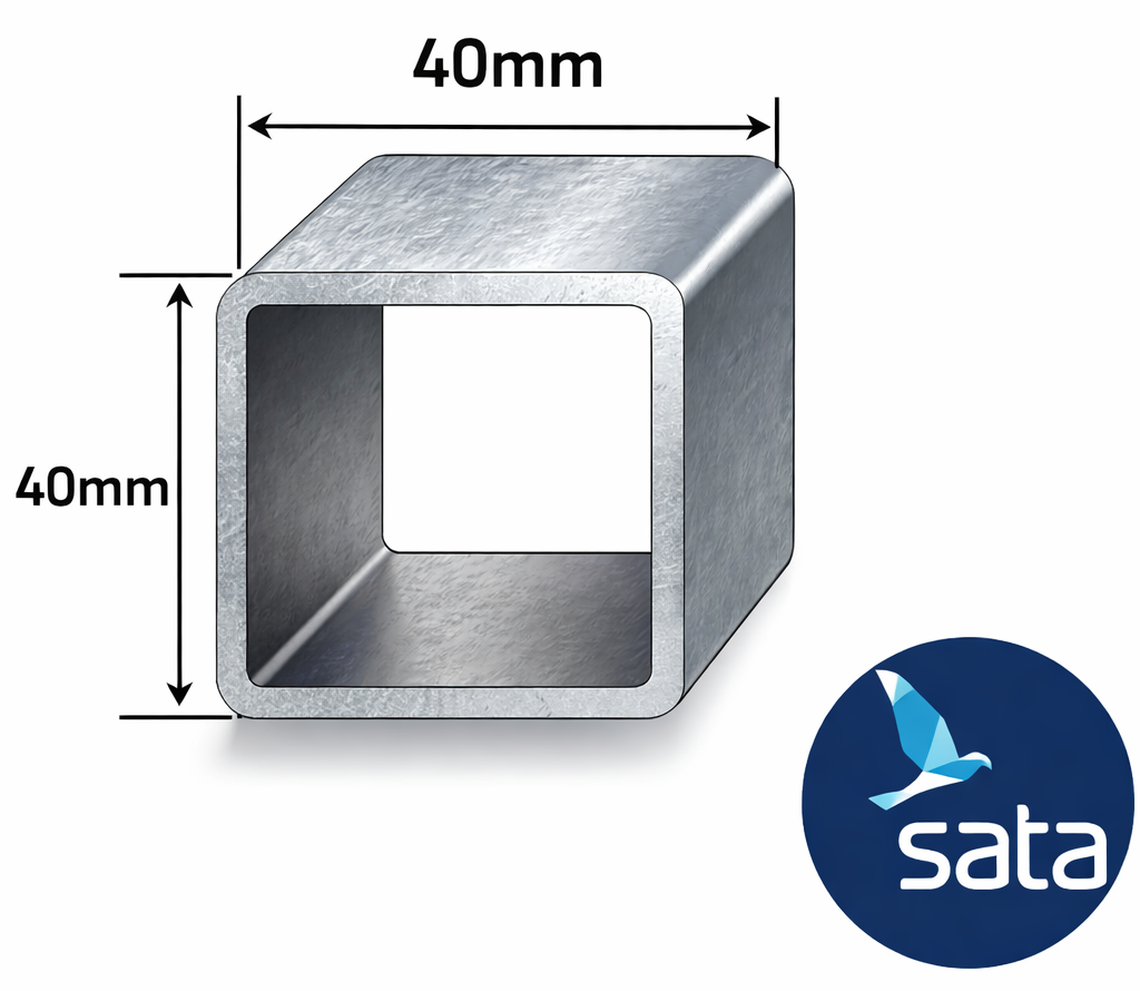 Quy cách thép hộp vuông 40x40
