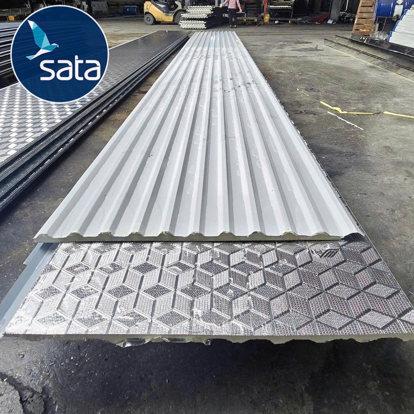 Tôn PU giấy bạc