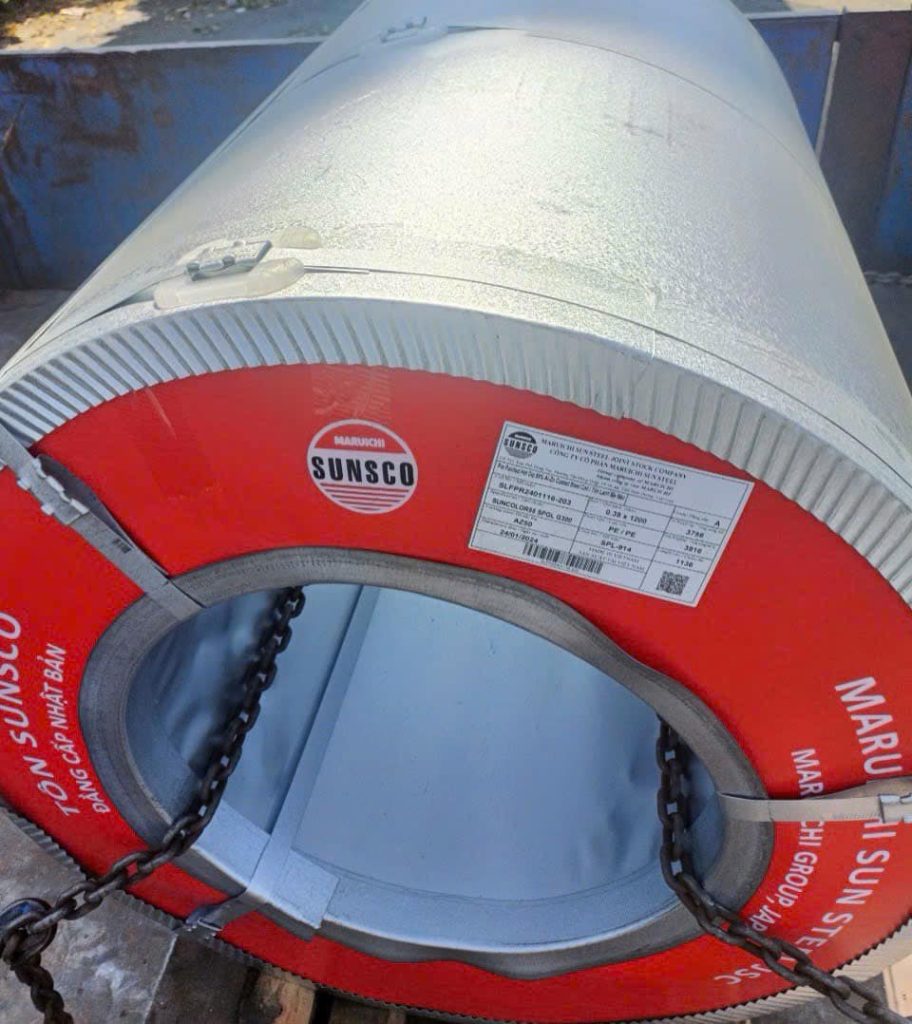 Hướng dẫn tính giá tôn Sunco đơn giản