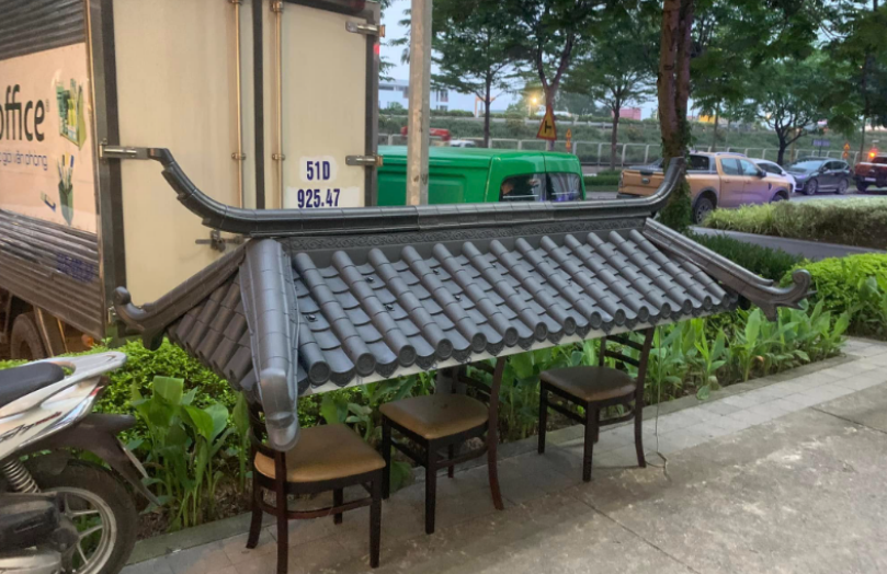 mai ngoi nhua am duong