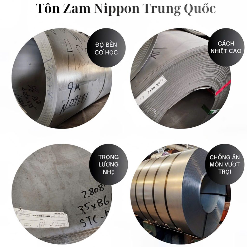Đặc Điểm Nổi Bật Của Tôn Zam Nippon Trung Quốc