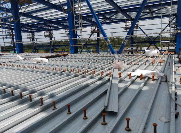 Công trình tôn sàn deck 