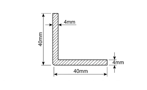 Giá Thép V40x40x4 Ly Bao Nhiêu 1 Cây? 3 Mat-cat-thep-V40x40x4-ly
