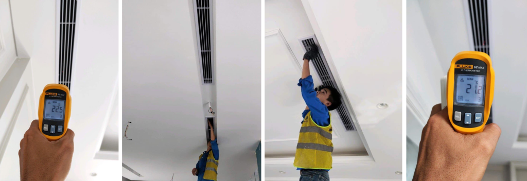 Miệng Gió 1 Lớp Nan BD Cố Định – Giá Tốt, Chất Lượng Cao! 7 Quy trình lắp đặt miệng gió nan BD