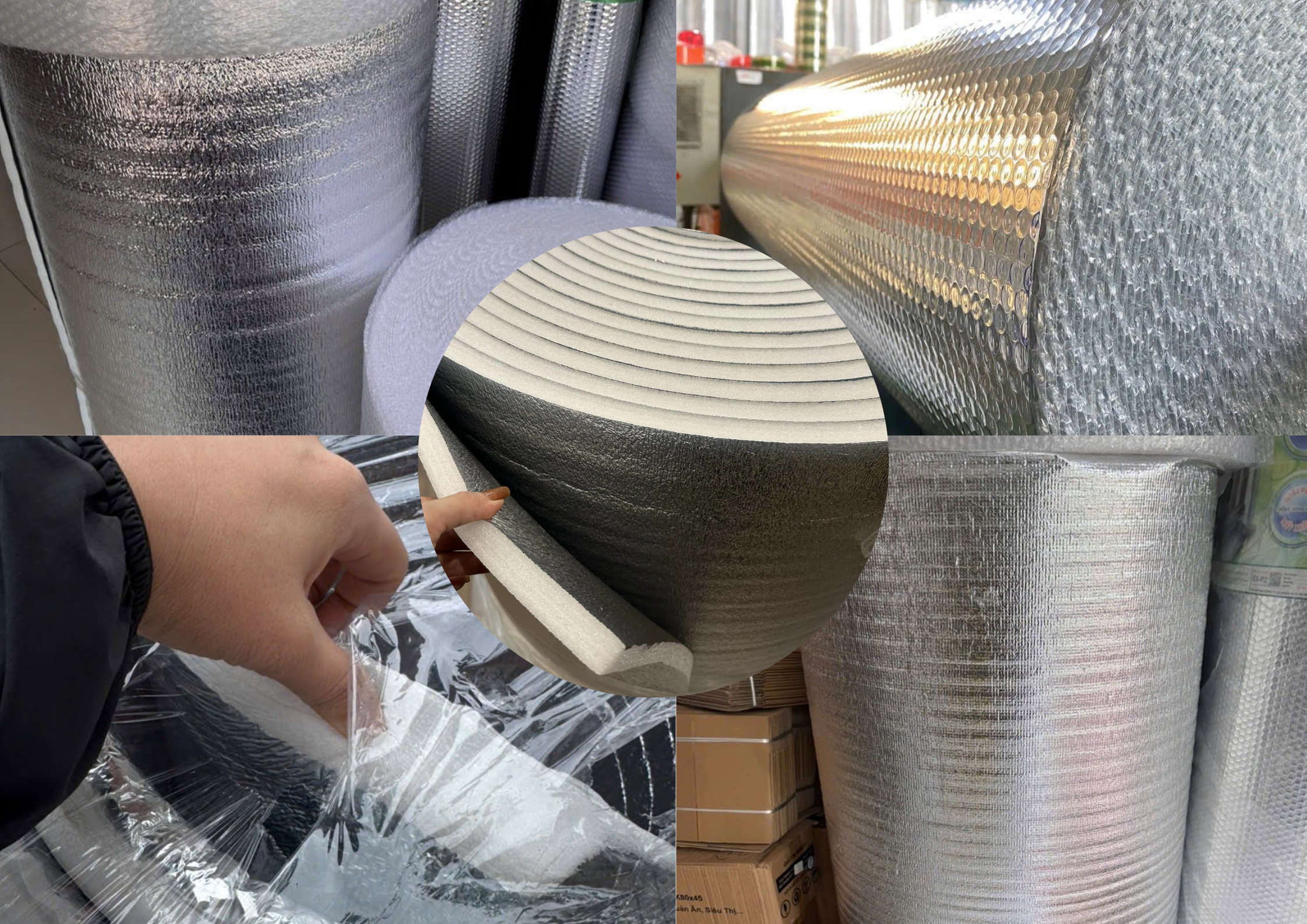 Tấm cách nhiệt 2 mặt bạc