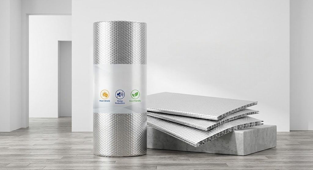 Tấm Cách Nhiệt 2 Mặt Nhôm - Cách nhiệt, chống nóng vượt trội 2 Tấm cách nhiệt 2 mặt nhôm 2