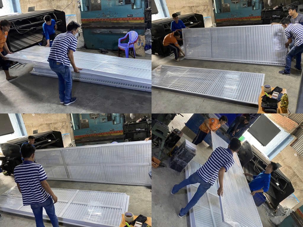 Hướng Dẫn Lắp Đặt Miệng Gió Nan Lá Sách Đúng Kỹ Thuật