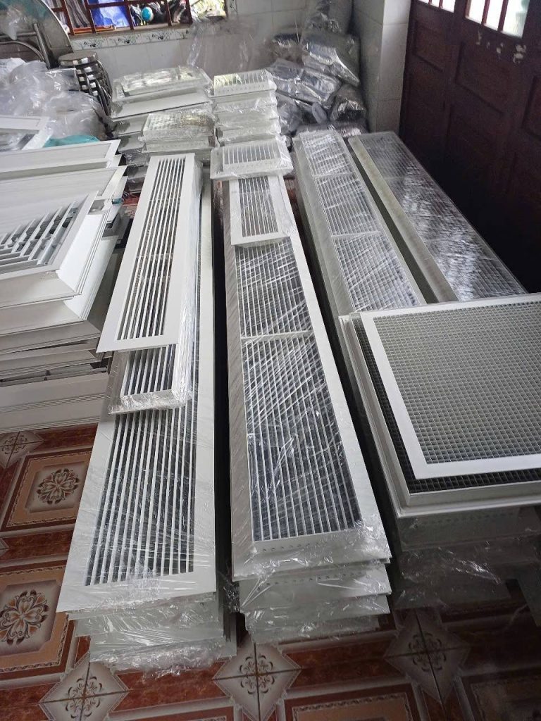 Các Loại Miệng Gió Kiểu Khe Hẹp Phổ Biến Hiện Nay