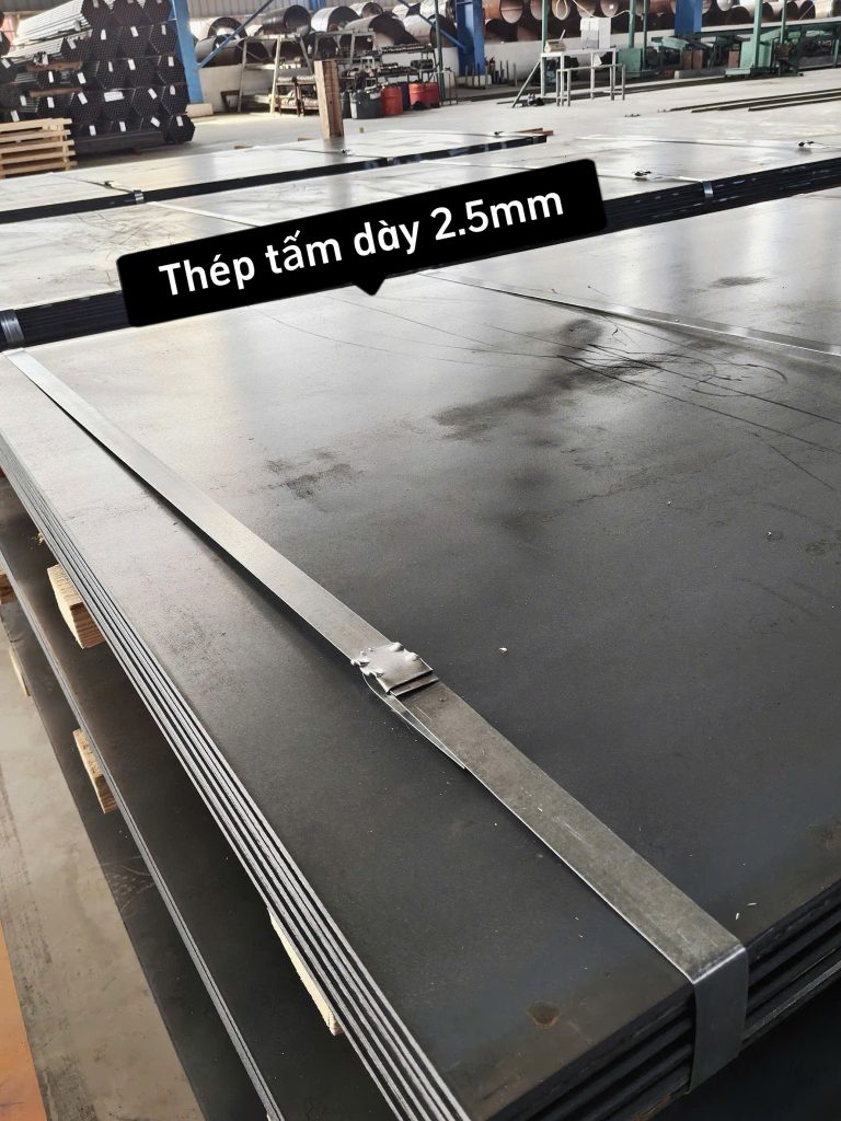 Thép Tấm Mạ Kẽm Dày 2.5mm