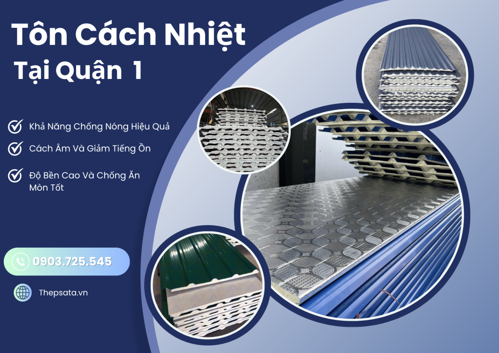  Tôn Cách Nhiệt Tại Quận 1 