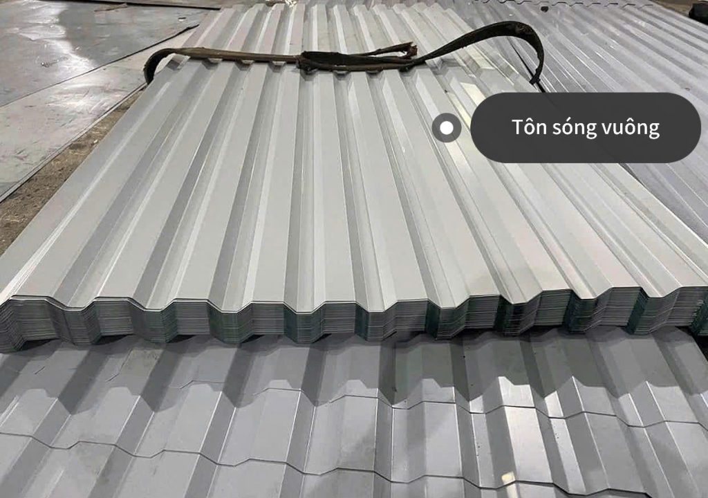 Tôn Sóng Vuông Giá Rẻ