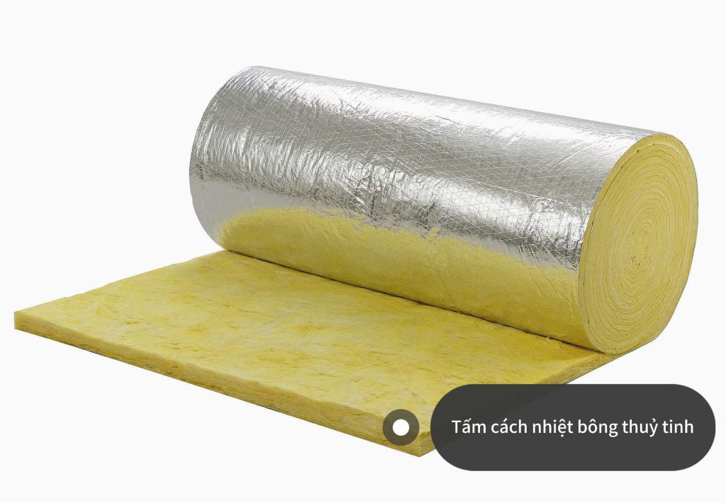 Tấm cách nhiệt bông thủy tinh (Glasswool)
