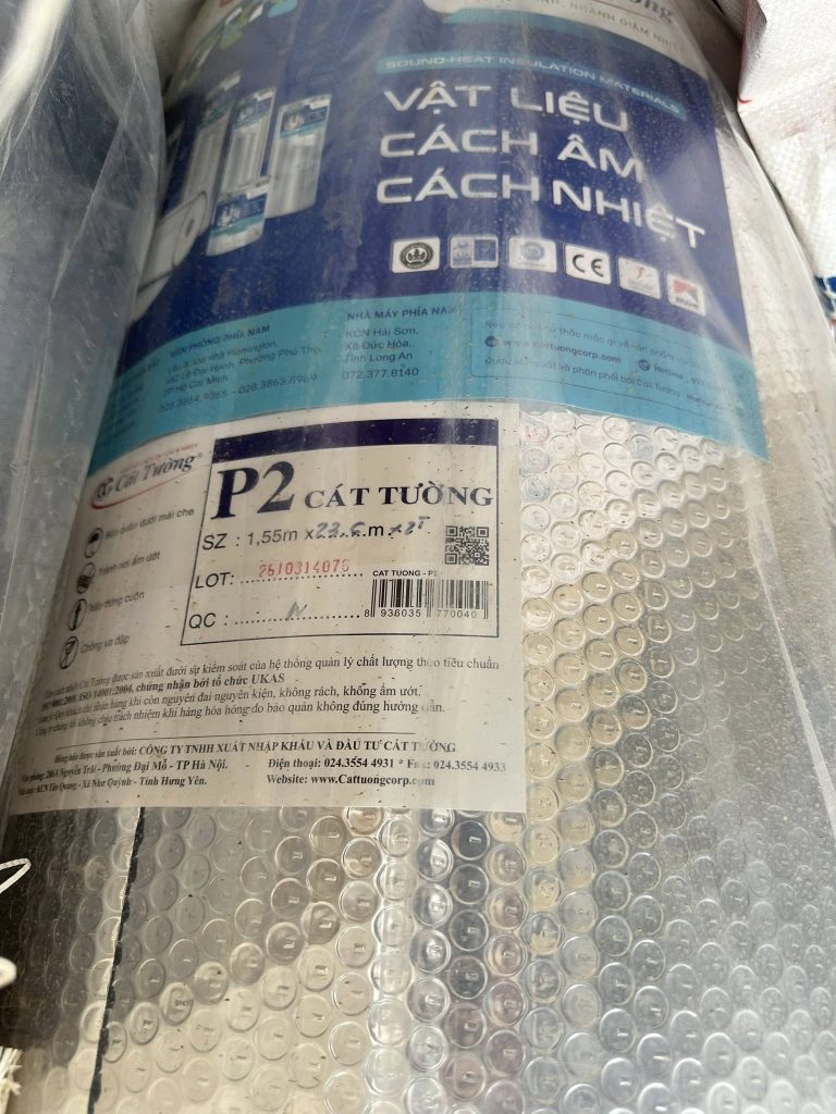 Tấm Cách Nhiệt 2 Mặt Nhôm - Cách nhiệt, chống nóng vượt trội 8 tam cach nhiet 2 mat nhom