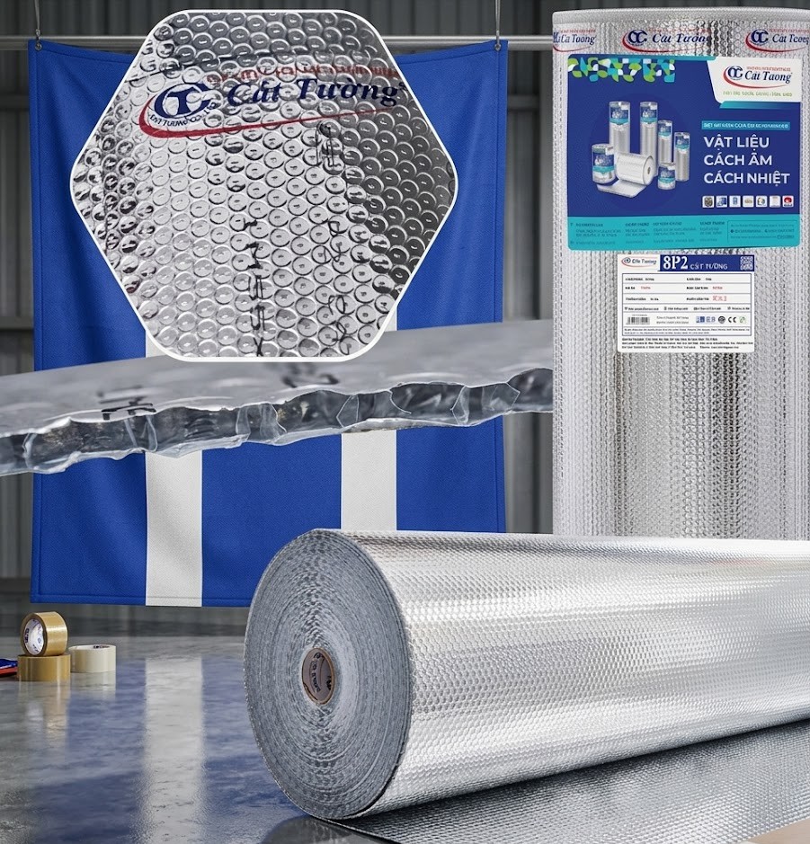 Bảng giá tấm cách nhiệt cát tường 2 mặt bạc