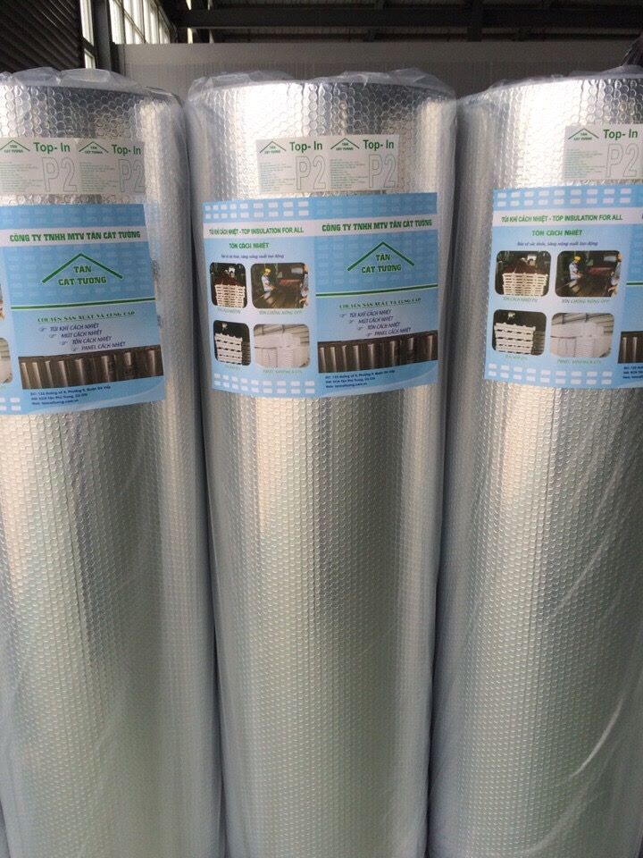tấm cách nhiệt cát tường 2 mặt bạc
