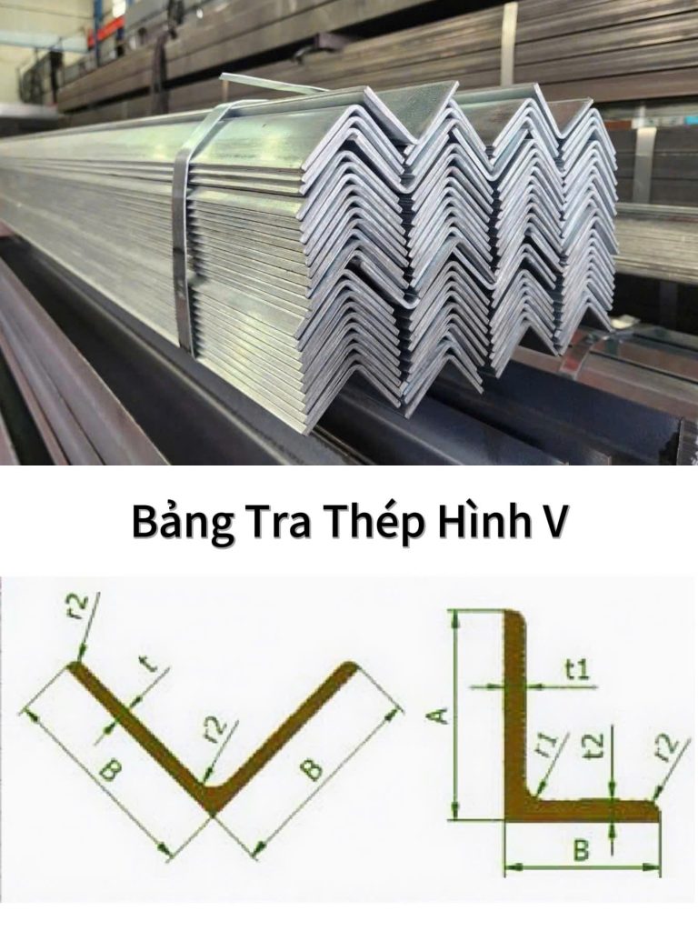  Đọc Bảng Tra Thép Hình V Chính Xác