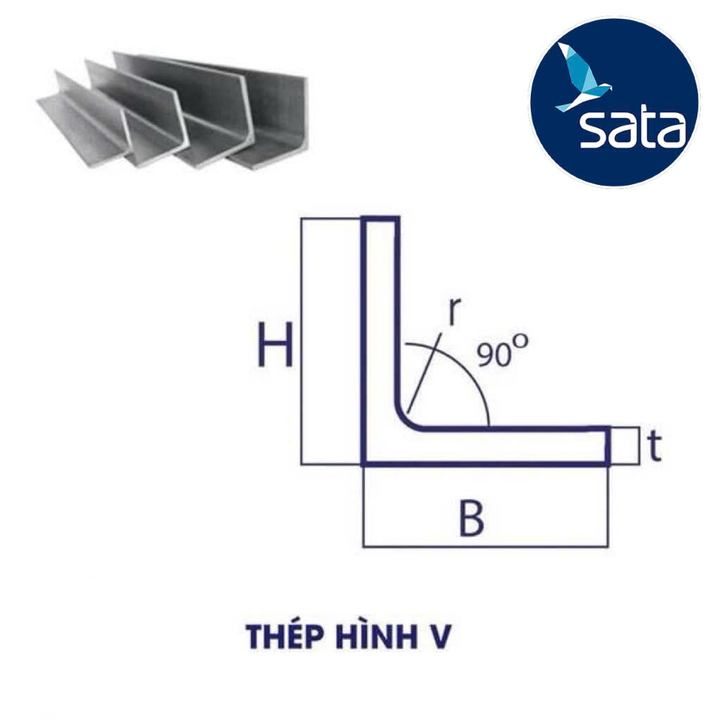 Bảng Tra Thép Hình V