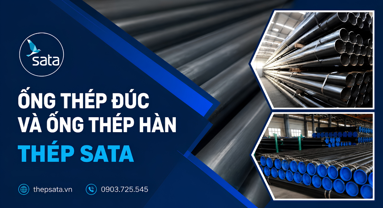 Ống thép đúc và ống thép hàn
