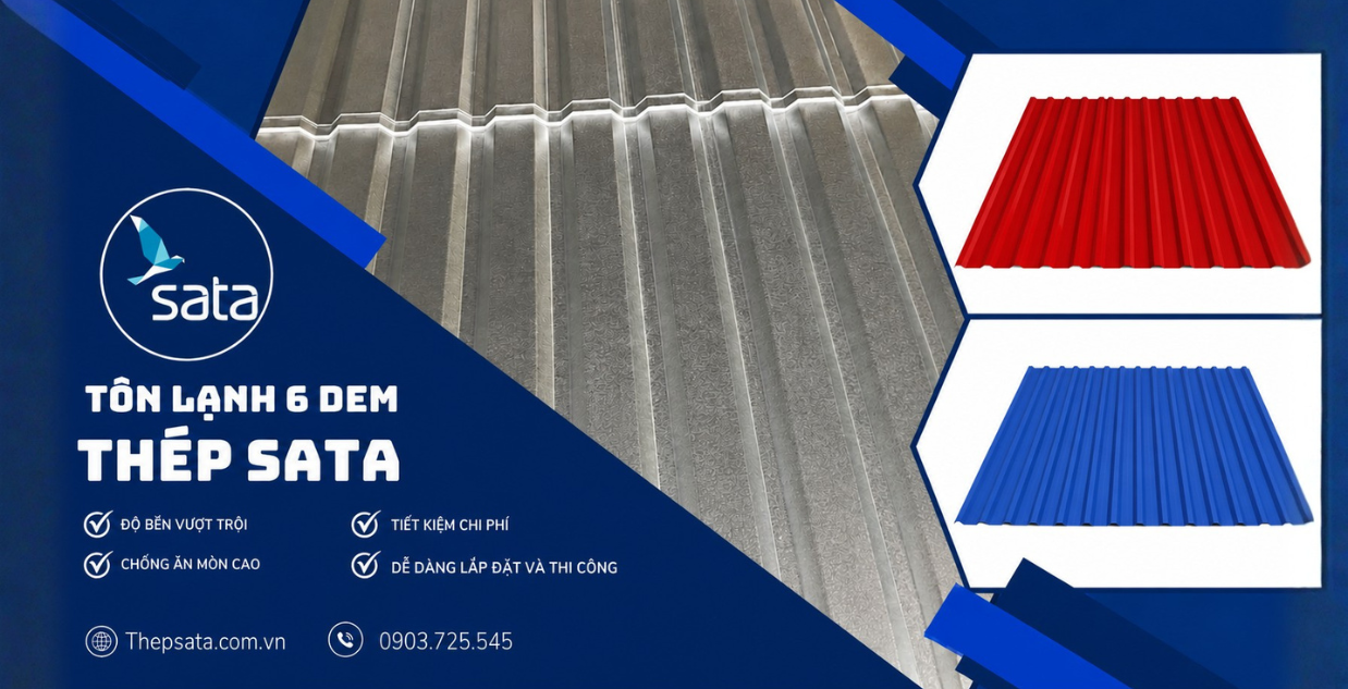Giá tôn lạnh 6 dem