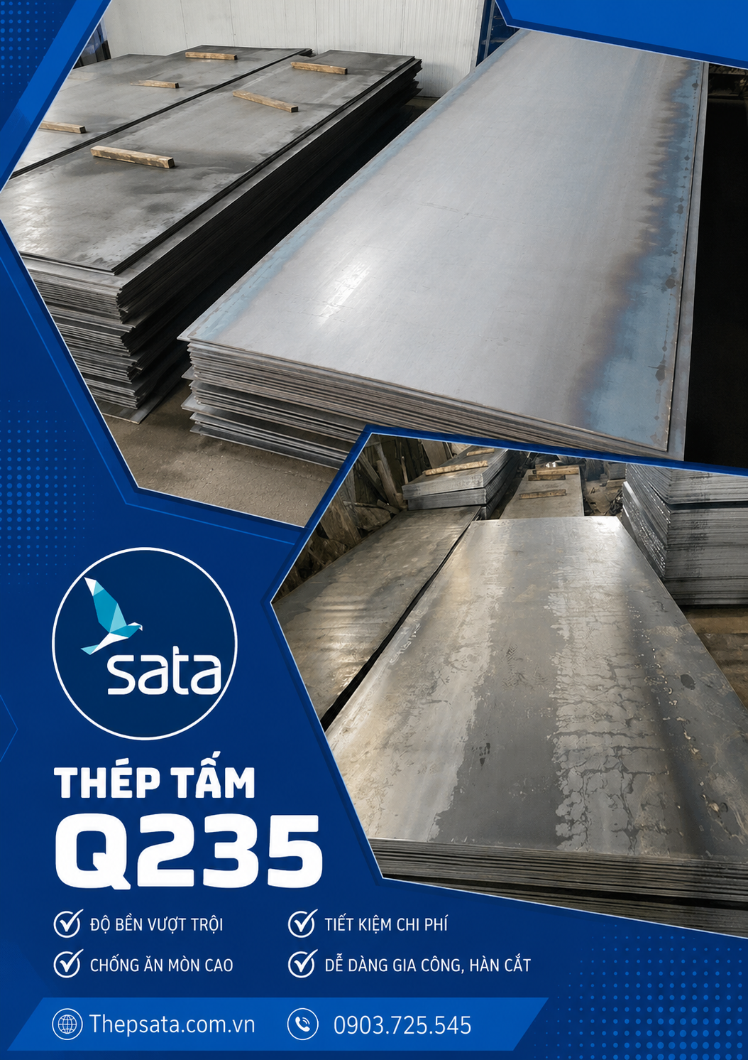 Giá Thép Tấm Q235 Độ Bền Vượt Trội: Bảng Giá, Quy Cách Và Ứng Dụng Mới Nhất 1 Gia thep tam Q235 do ben vuot troi